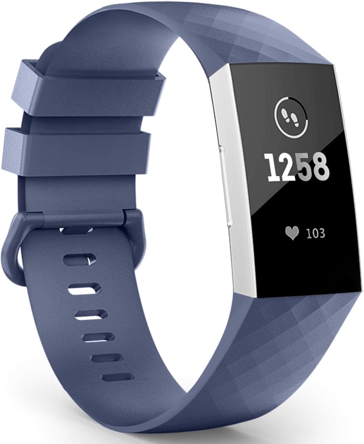 ZALAVER Waterproof Bands Compatible for Fitbit Charge 4 / Fitbit Charge 3 / Charge 3 SE, Classic & Special Edition Replacement Sport Wristband Women Men