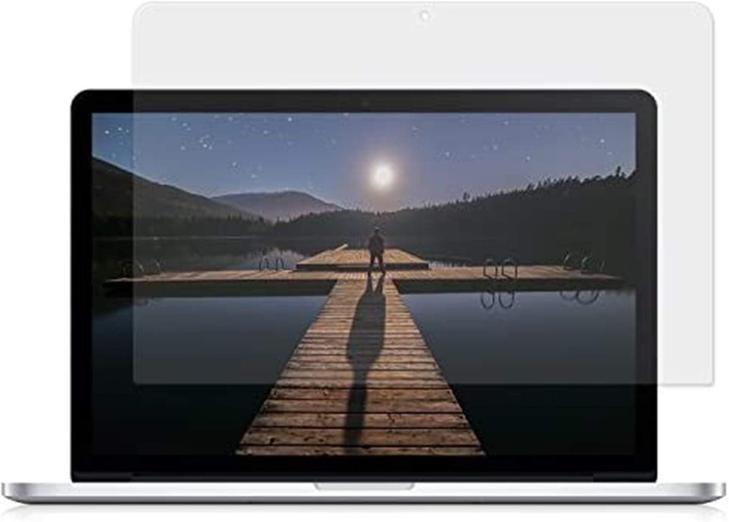 FORITO Tempered Glass Screen Protector Compatible with 2015 or older MacBook Pro 15” Model A1398 with Large Cleaning Cloth [Lifetime Risk-Free Replacement Warranty]