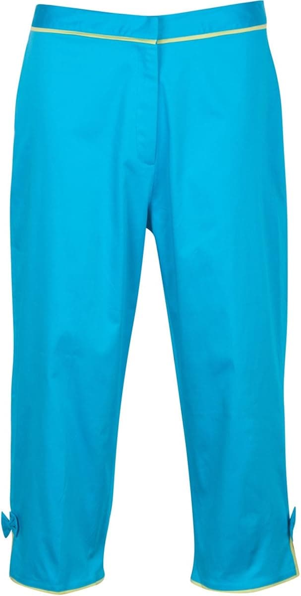 CJ BANKS Womens Capris Cropped Pants Solid Twill Cotton Blend Stretch Plus Size