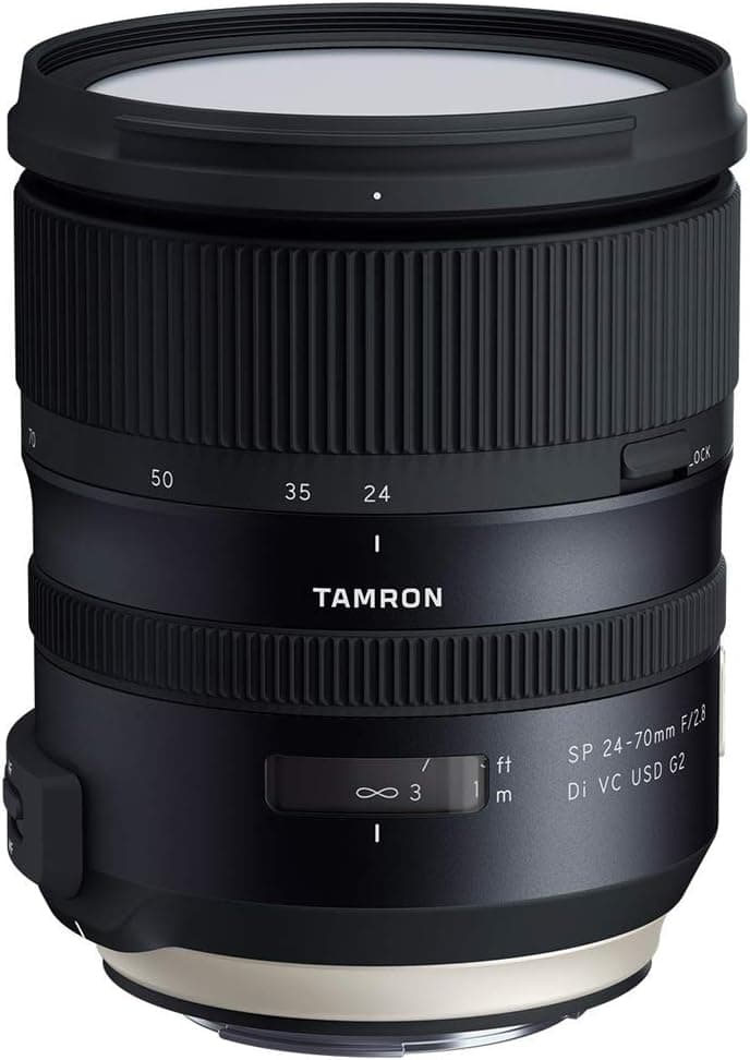 Tamron SP 24-70mm f/2.8 Di VC USD G2 Lens for Canon Mount (AFA032C-700) (Renewed)