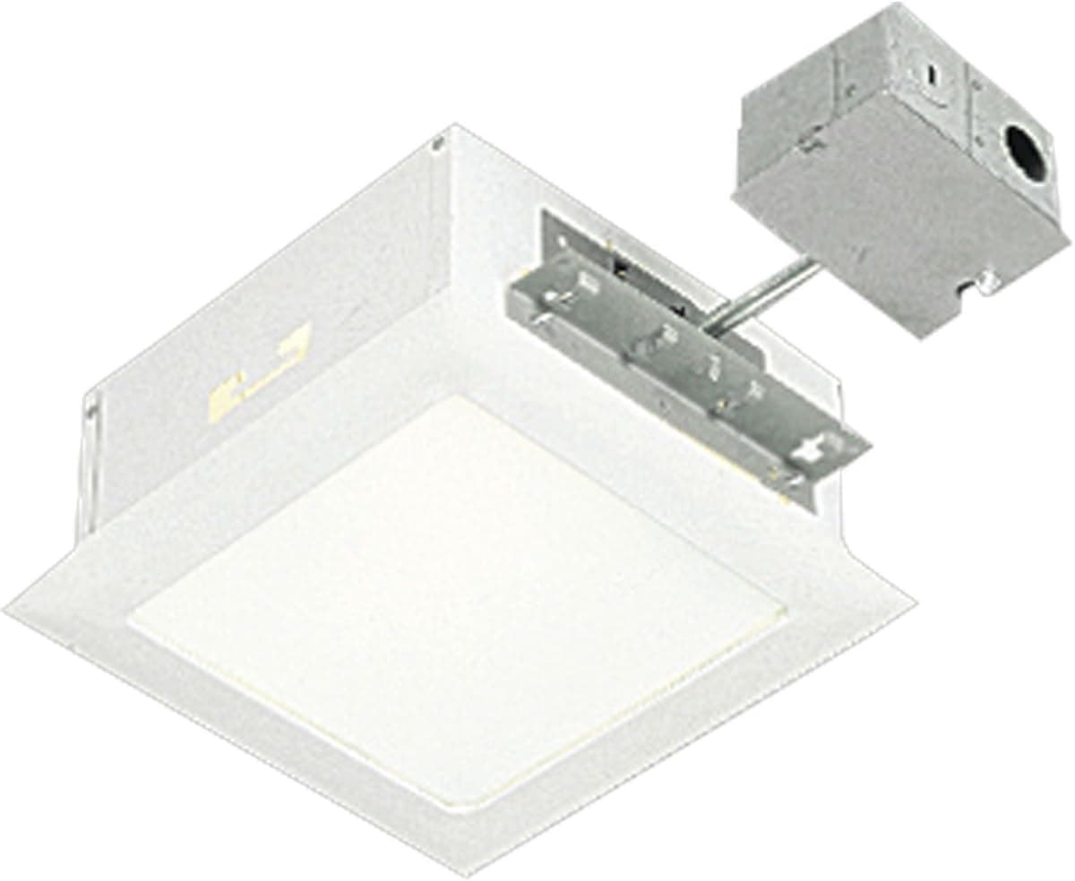 Progress Lighting P6416-30TG Traditional Suspended Ceiling Clips from Track Collection in White Finish Lighting Accessory, 11-1/2-Inch Width x 11-1/2-Inch Height