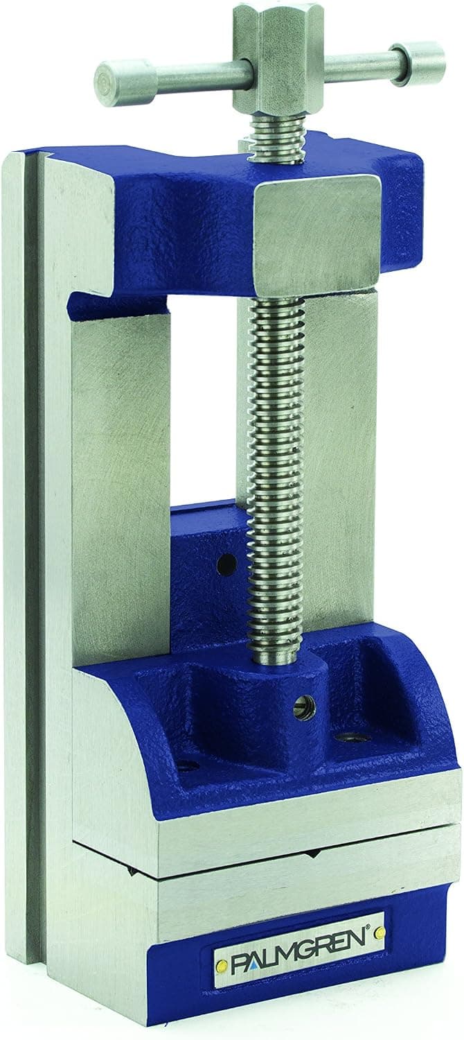 Palmgren 14 Traditional Drill Press Vise, 4 Inches, Gray