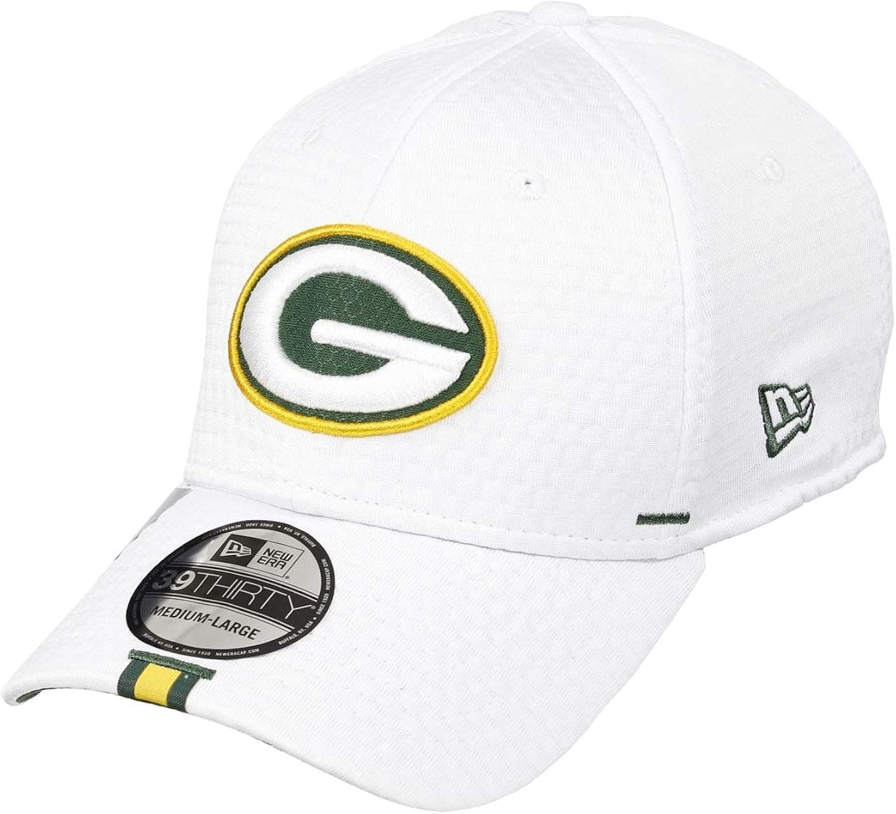 New Era 2019 NFL Green Bay Packers Training Camp Hat Cap Flex 39Thirty (L/XL)