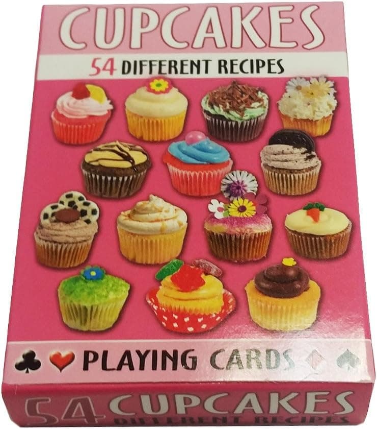Cupcake Playing Cards - Deck of 54 Cards