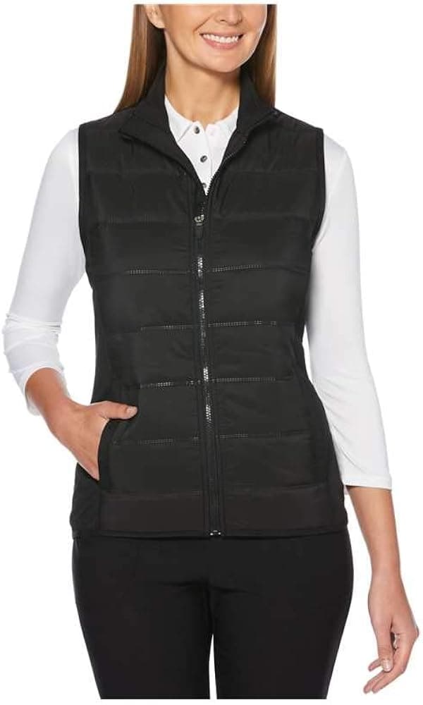 Callaway Women's Ultrasonic Quilted Full-Zip Thermal Vest