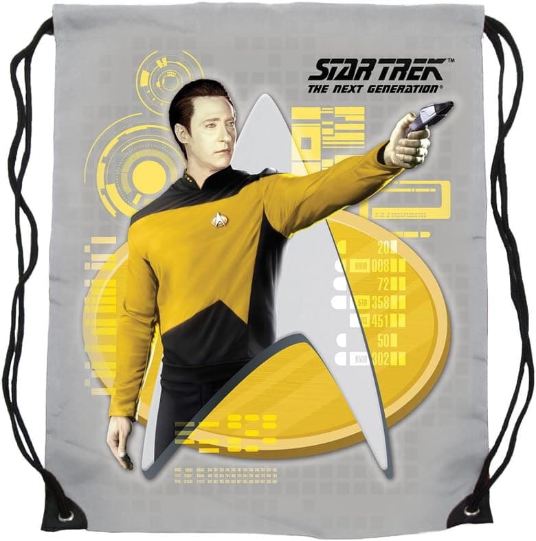 Star Trek Lt. Commander Data Cinch Bag