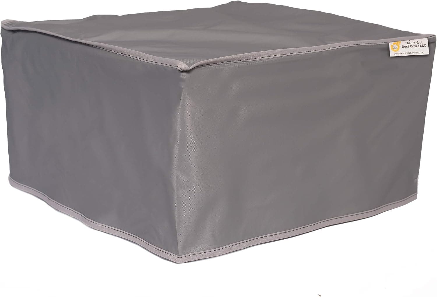 The Perfect Dust Cover, Silver Gray Vinyl Cover for Dell E525W Color Laser All-in-One Wireless Printer, Anti Static Waterproof Cover Dimensions 16.1''W x 15.7''D x 13.9''H by The Perfect Dust Cover
