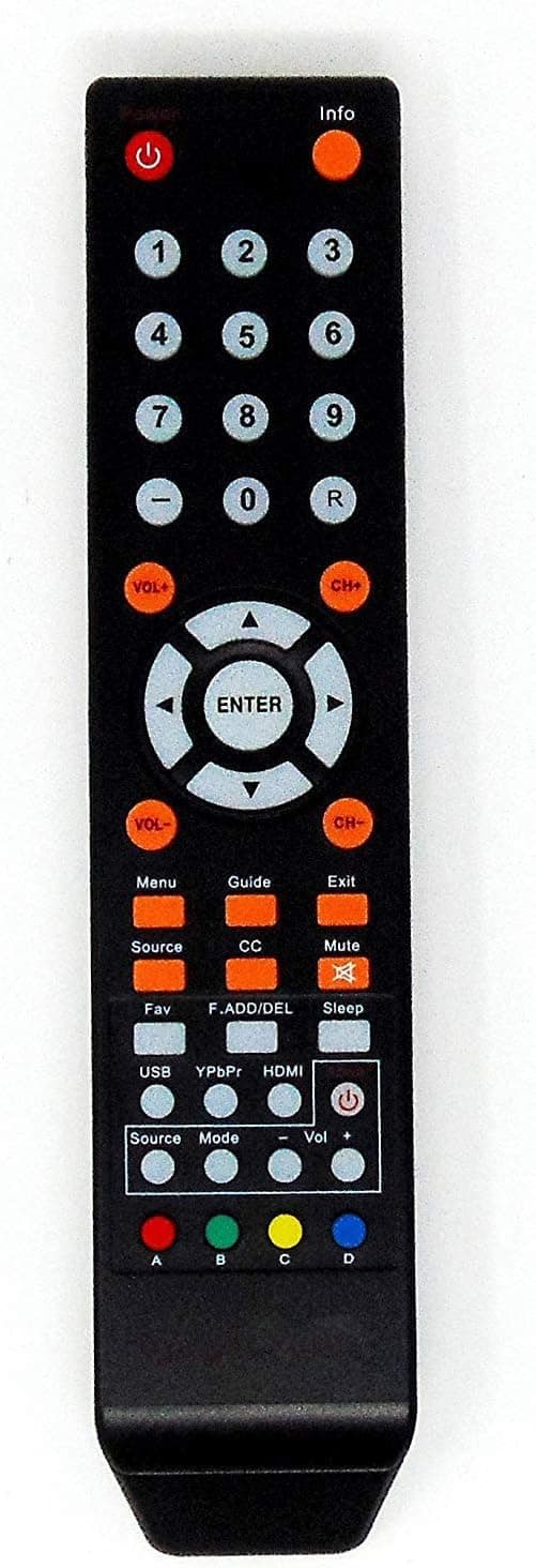 New Remote 8142026670003C Compatible with Sceptre TV E165BV(WV)-SS E168BV(WV)-SSE205BV-SMQCCE325BV-SR E328BV(WV)-SRX325BV-FSR X405BV-FSRX505BV-FSRU505CV-UMR U508CV-UMKRU550CV-UM08RU650CV-UMRU750CV-UMR