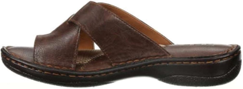 b.o.c. Women's Kalba French Roast Full-Grain Sandal 11 M