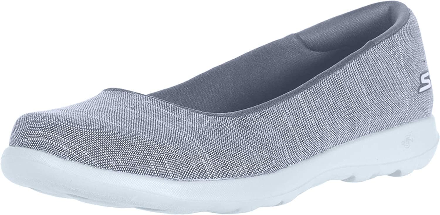 Skechers Women's Go Walk Lite-136001 Ballet Flat