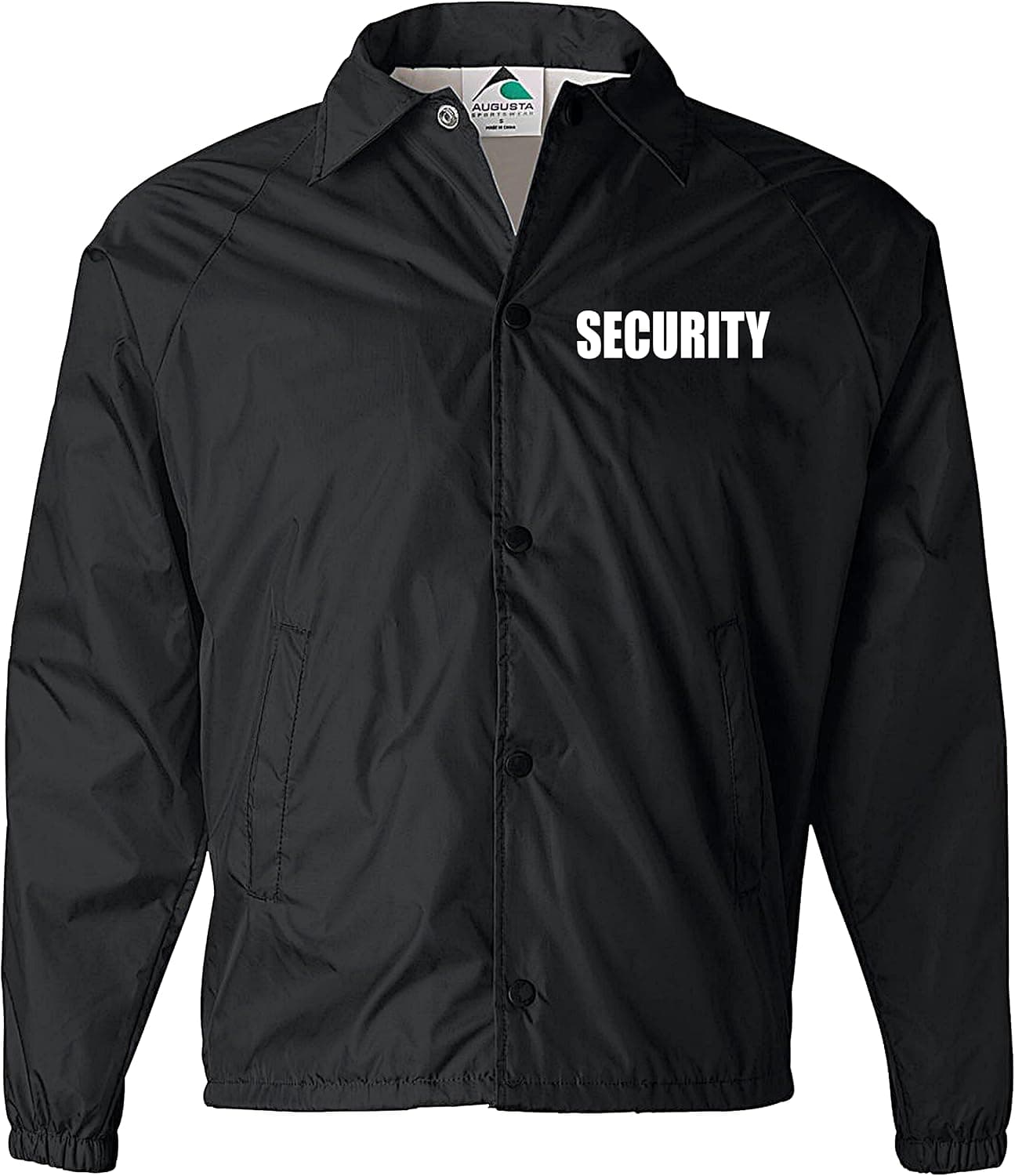 Smart People Clothing Security jacket with White/Reflective Decorations, nylon, security guard jacket, law enforcement
