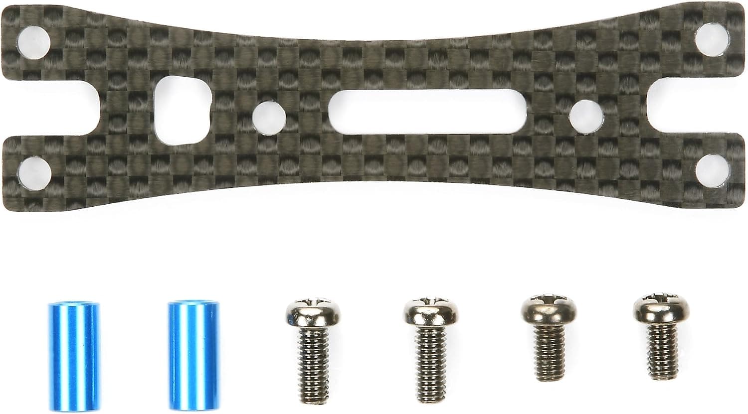 Tamiya 54375 Carbon Rear Bulkhead Plate RM01