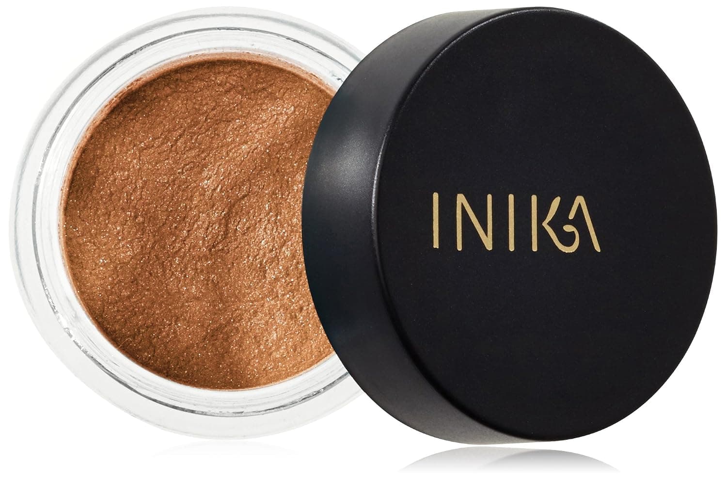INIKA Loose Mineral Eye Shadow, All Natural Make-up Formula, Eye Makeup, Mineral Eyeshadow, Vibrant Color, Vegan 1.2 g (Whisper)