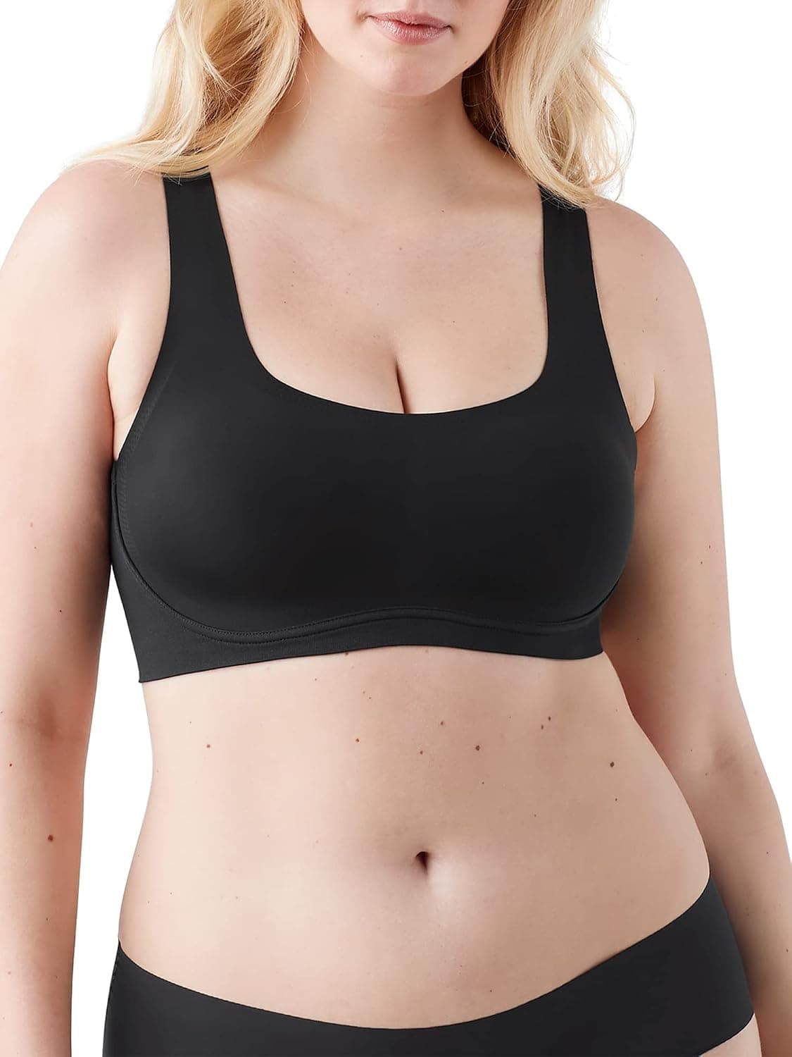True & Co Women's True Body Lift Scoop Bra with Soft Form Band