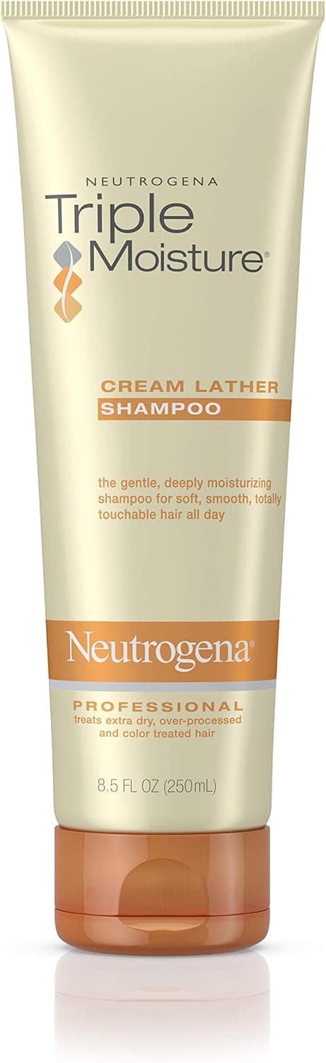 Neutrogena Triple Moisture Cream Lather Shampoo 8.5 Oz