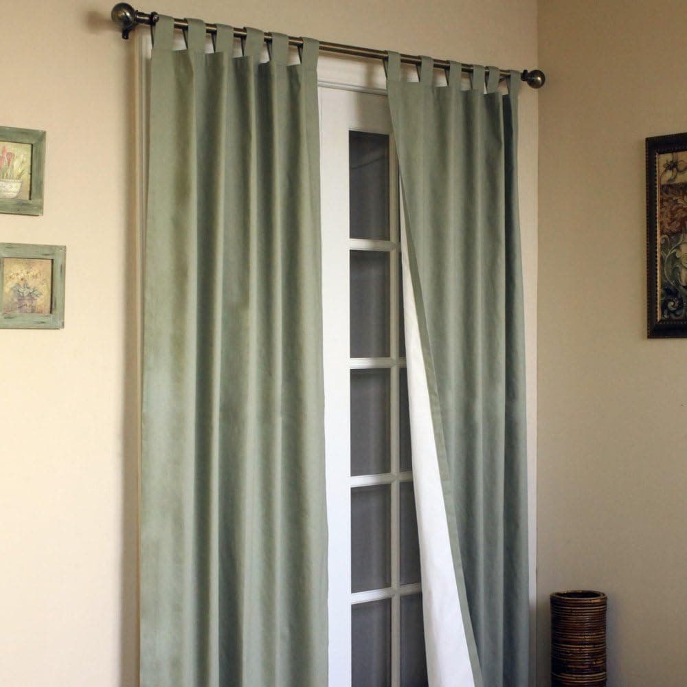 Weathermate Thermalogic insulated cotton panels, 80 inches by 54 inches, Sage, 80 x 54"