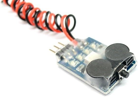 Matek Systems 3-In-1 Battery Monitor Low Voltage Buzzer Alarm Discovery Buzzer Signal Loss Alarm Meter Monitor For FPV Multicopter Quadcopter