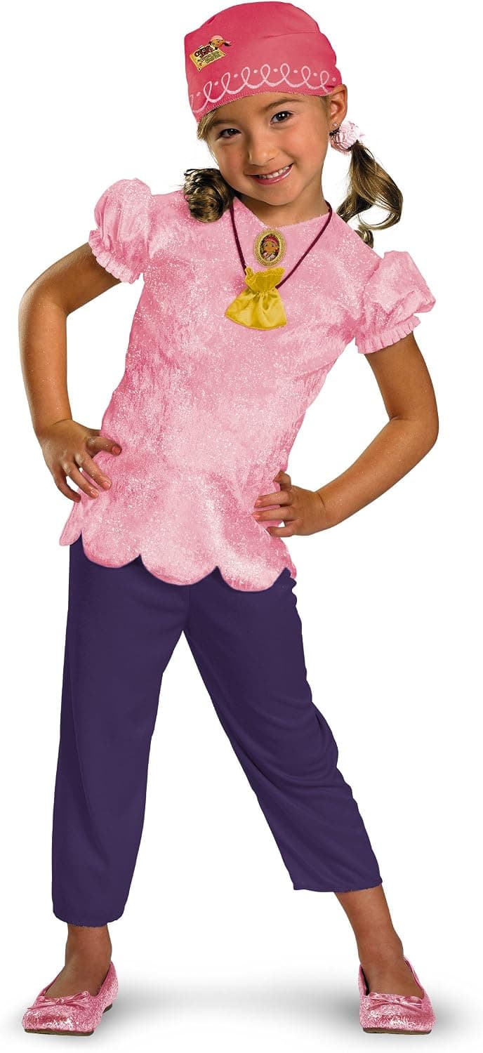 Disney Jake And The Neverland Pirates Izzy Classic Costume
