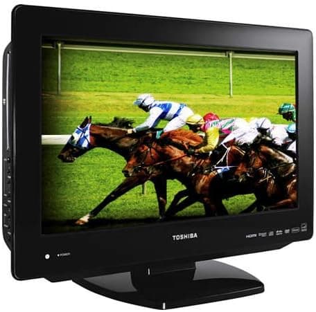 Toshiba 19LV61K 19" 720p LCD HDTV w/ Built in DVD Player Open Box