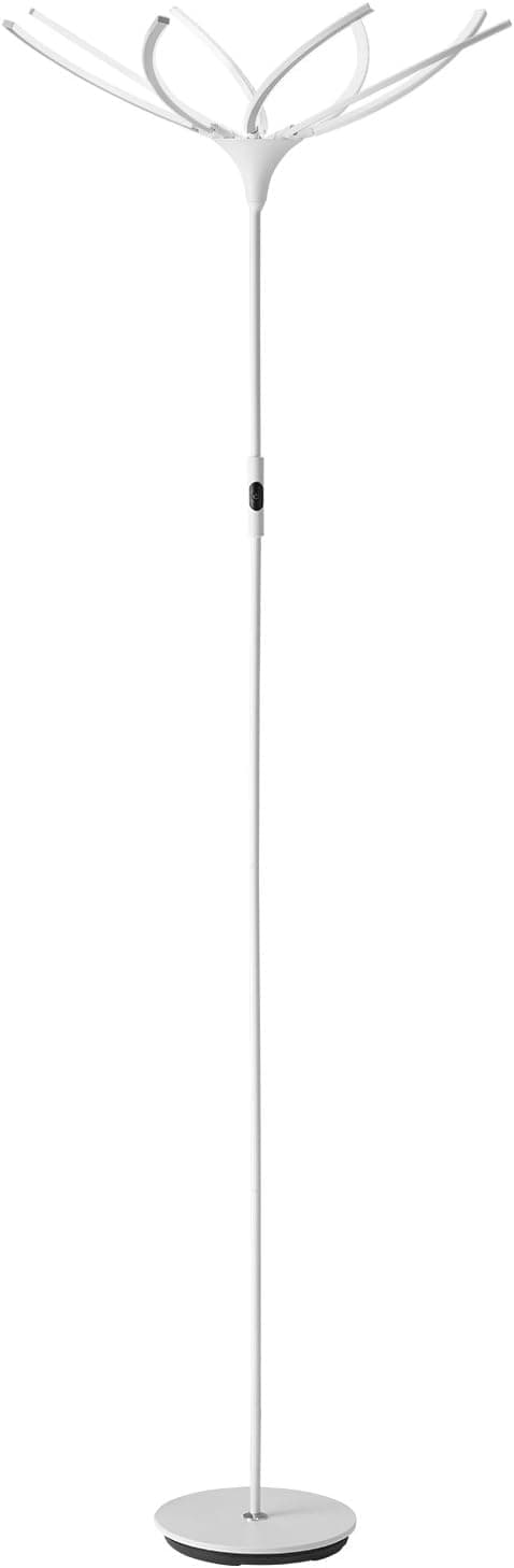 PHIVE Dimmable Floor Lamp for Living Room, Floor Uplighter/Torchiere Lighting (Adjustable LED Light Bars, 77 Inches Height, 24 Watt, 3 Brightness Levels, Touch Control)