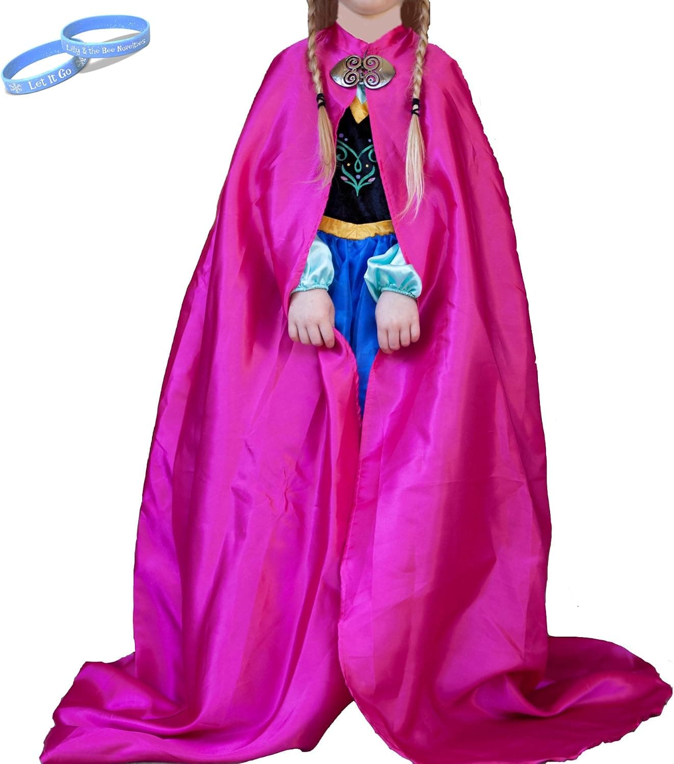 Anna Inspired Enchanting Adventure Cape and Our Let It Go Band