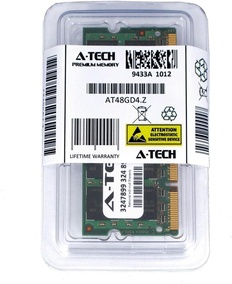2GB DDR2-667 (PC2-5300) RAM Memory Upgrade for The Compaq HP Mini Mini 210-1010NR (Genuine A-Tech Brand)