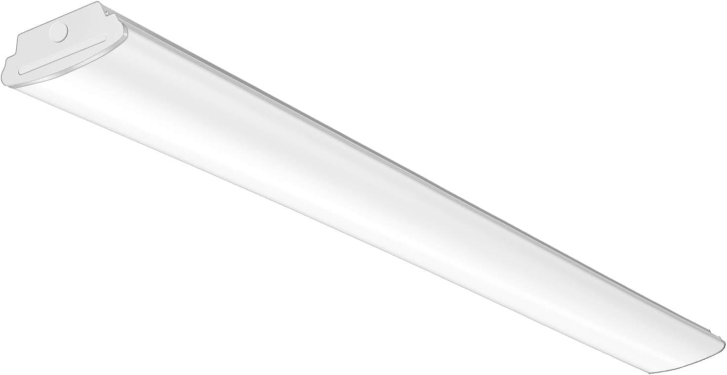 TychoLite 8FT LED Shop Lights 110W LED Garage Light, 5000K, 12000lm, 8 Foot LED Linear Strip Fixture, Surface and Suspend Mounting, for Warehouse, Workbench, Workshop, Replace for Fluorescent Tube