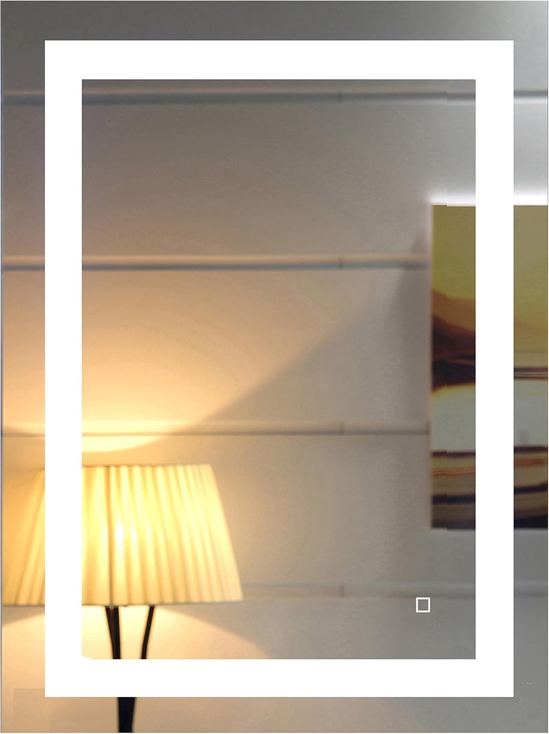 24X32 Inch LED Lighted Bathroom Mirror with Dimmable Touch Switch (GS099D-2432) (24X32 inch)