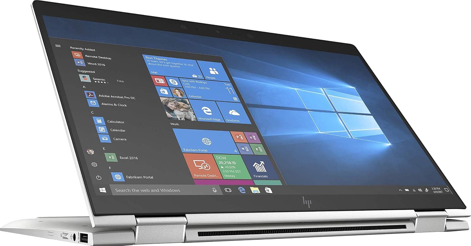 HP EliteBook x360 1030 G4 13.3-Inch Touchscreen Laptop with Verizon/AT&T Compatible 4G LTE Wireless Feature (i7-8665U Processor, WiFi+BT5, 512GB SSD, 16GB RAM, HD-IR Camera) Windows 10 Pro