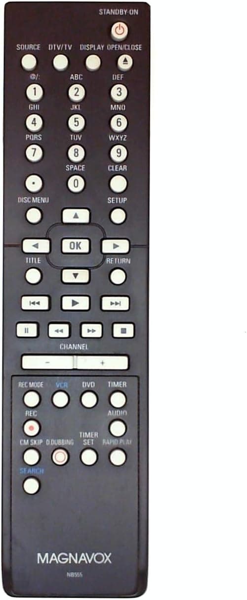Remote Control Unit / MAGNAVOX - NB555UD