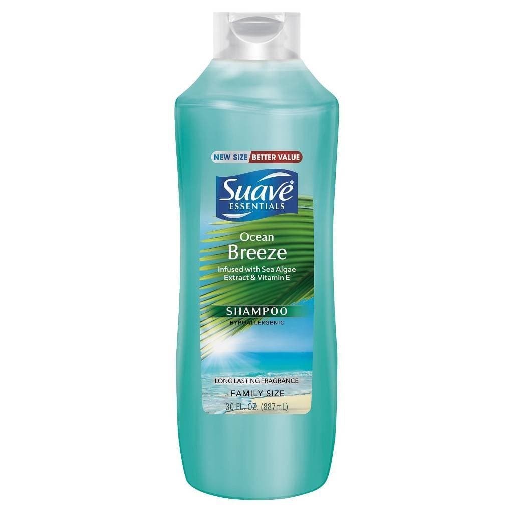 Suave Essentials Ocean Breeze Shampoo 30 ounce Pack of 3
