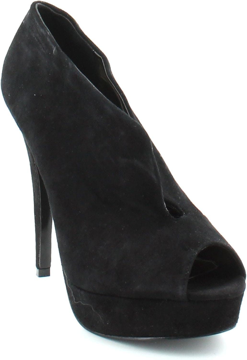 Steve Madden Stalyon Women US 10 Black Platform Heel