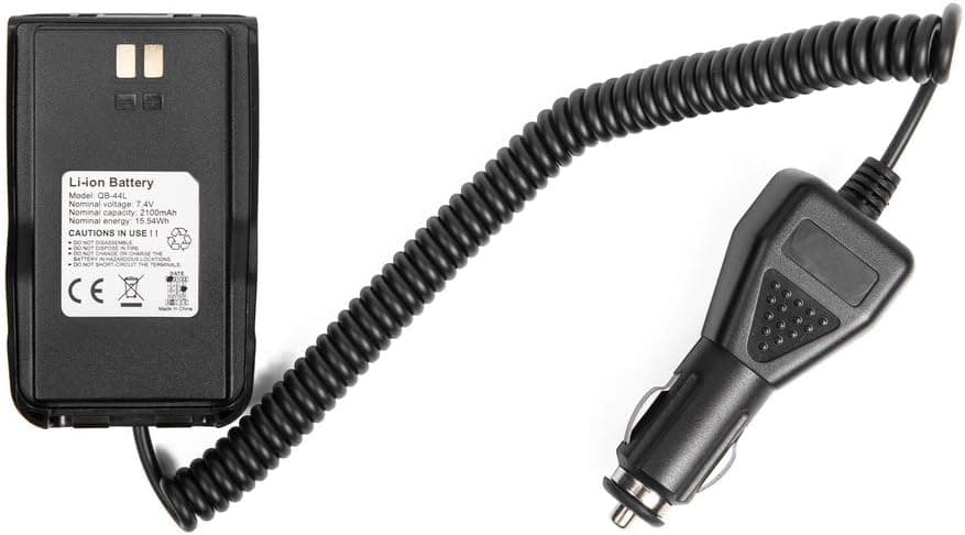 AnyTone Car Charger Battery Eliminator for AT-D878UV Plus/D878UV/D868UV Two Way Radio