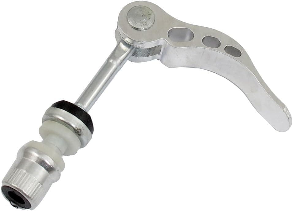uxcell Silver Tone Metal Bike Bicycle Seat Quick Release Binder Bolt Tool