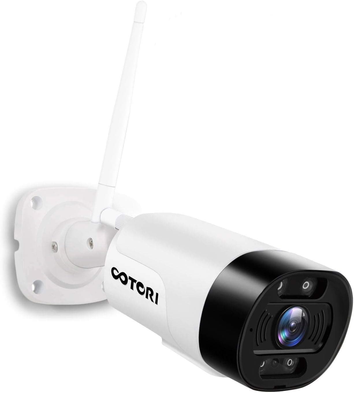 Outdoor Security Camera, OOTORI Outdoor Surveillance Waterproof Camera 1080P Home Surveillance with Motion Detection,Night Vision, Two Way Audio,Remote Access with iOS/Android App.
