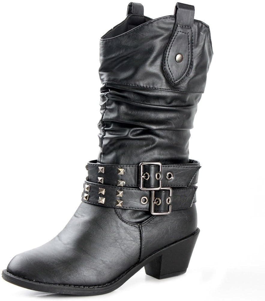 West Blvd Womens Paris Cowgirl Western Cowboy Boots
