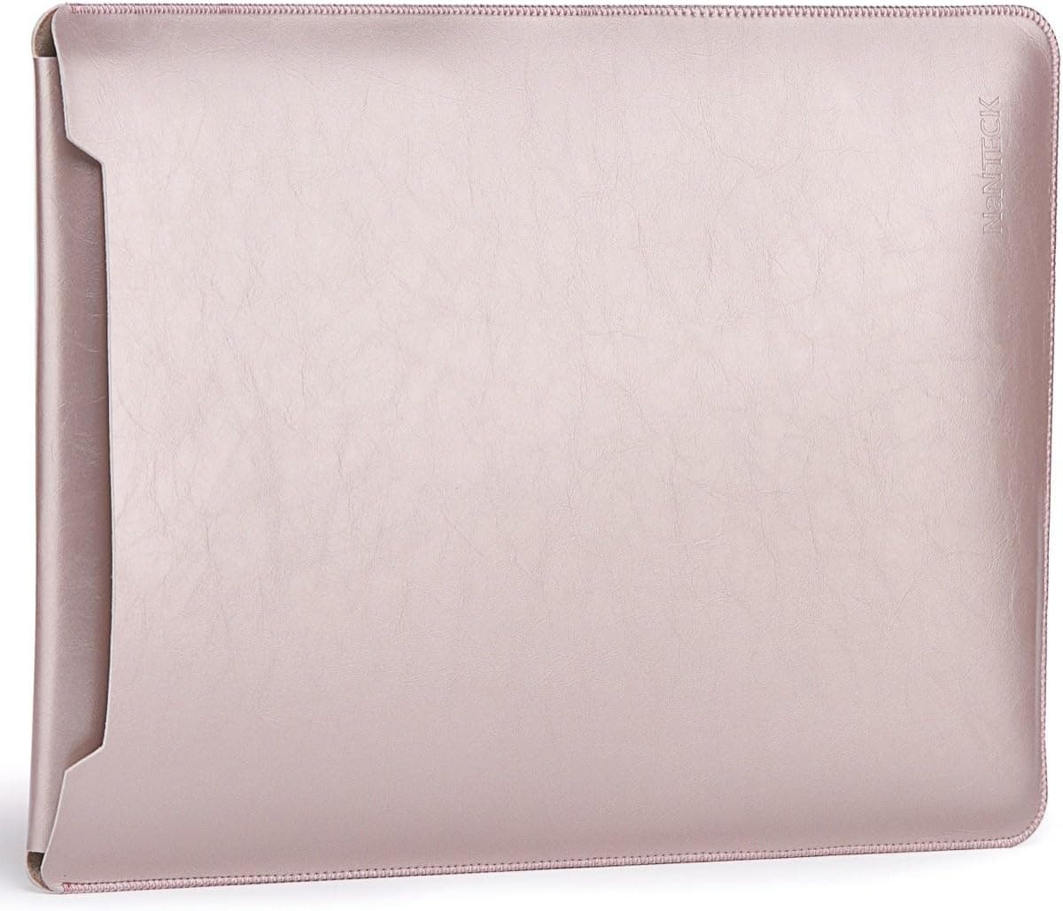 NaNTECK 13 Inch Laptop Bag Case Cover Sleeve Ultrabook Netbook Carrying Case Exclusive for 13 Inch MacBook Pro MakBook Air,Rose Gold