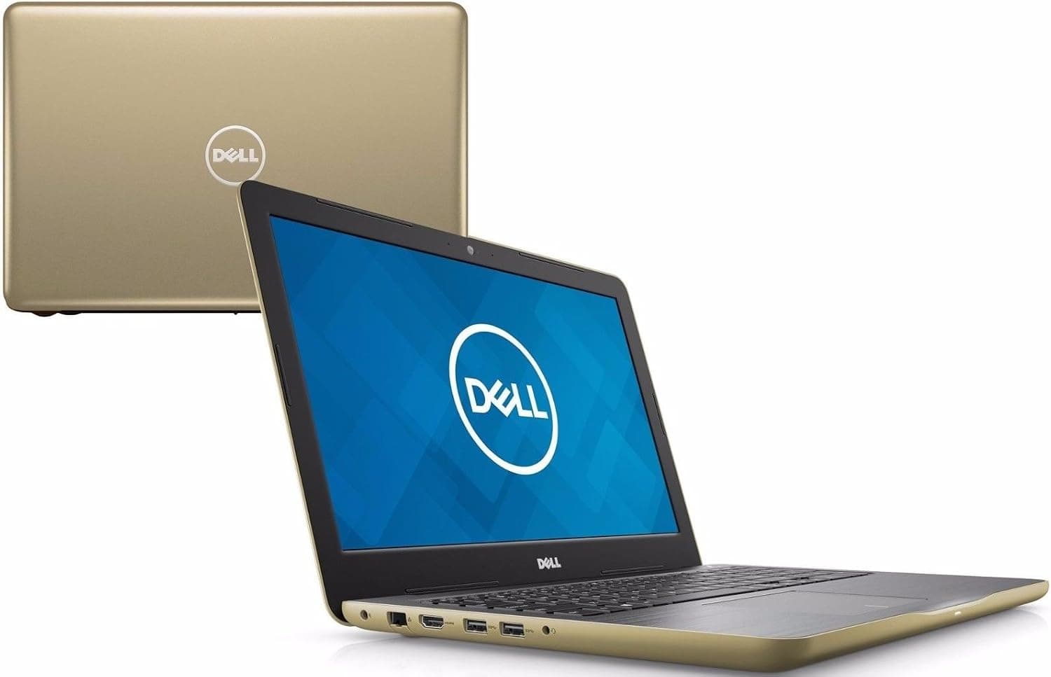 Dell Inspiron 5000 5765 17" Laptop: 17.3-Inch (1600x900), AMD Quad-Core FX-9800P APU, 1TB HDD, 8GB DDR4, DVD-RW, Backlit Keyboard, Windows 10 - Gold (Certified Refurbished)