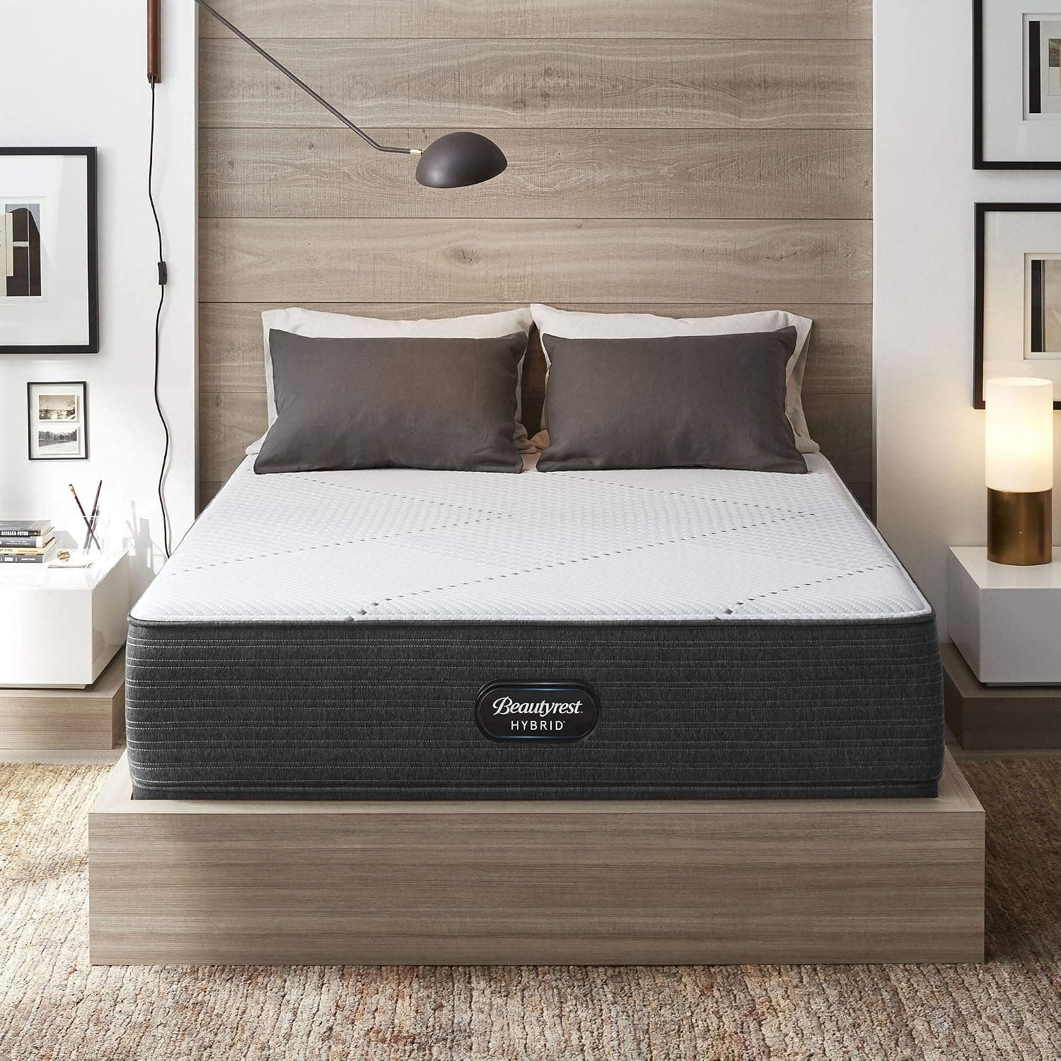 Beautyrest Hybrid 14" BRX1000-IP Medium Innerspring Mattress, King