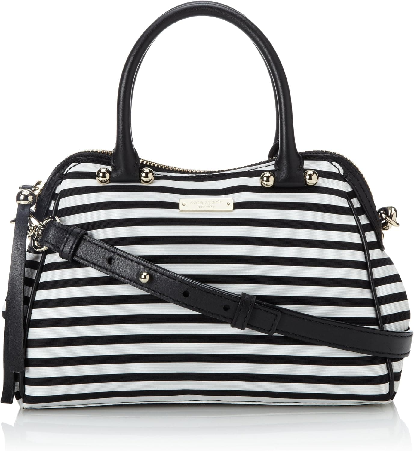kate spade new york Charles Street Stripe Mini Audrey Top Handle Handbag