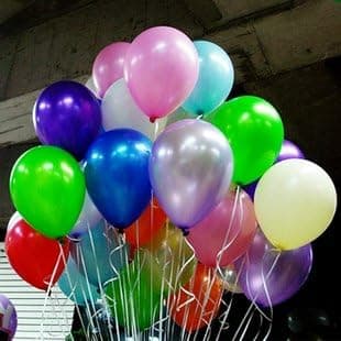 NEO Special Colors 10'' Party Balloons Latex Balloons 100pcs/pack (MIX COLOR)