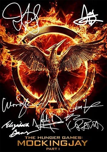 Large The Hunger Games Movie Print Jennifer Lawrence Woody Harrelson Liam Hemsworth Elizabeth Banks Lenny Kravitz Josh Hutcherson Natalie Dormer (11.7" x 16.5")