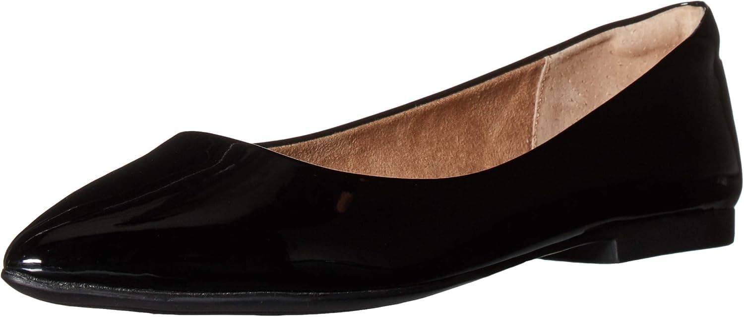 Amazon Essentials Women's Pointed-Toe Ballet Flat