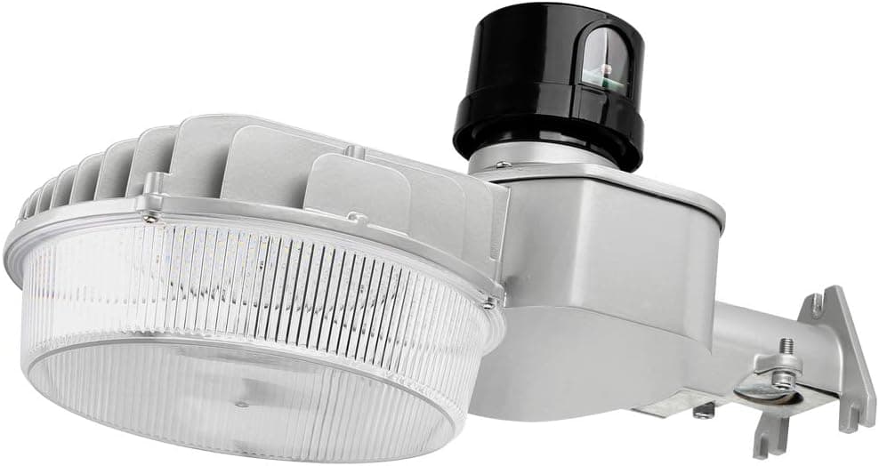 Konlite 65W LED Dusk to Dawn Light- 8400LM - 5000K - 200W MH Equal - UL- Prefect Security Area Light for Barns, Yards, Roadways, Loading Docks and More
