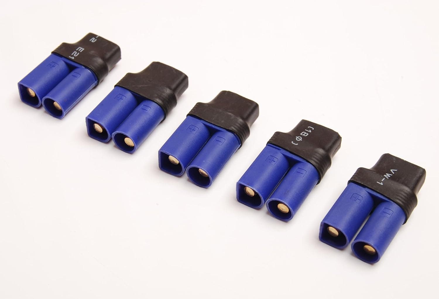Lot(5) EC5 Male to T-Plug Female Connector Adapter Converter for RC Power Supply
