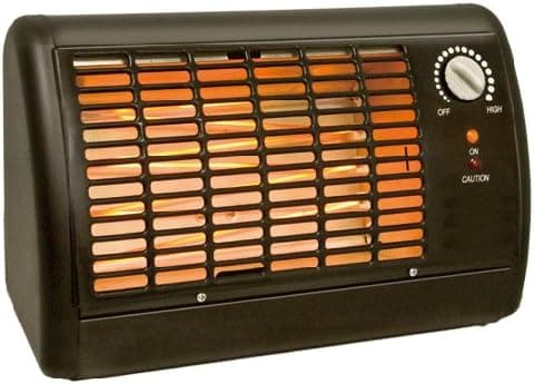 Geneva Industrial Group Westpointe LH-878 1320W White and Gray Radiant Heater