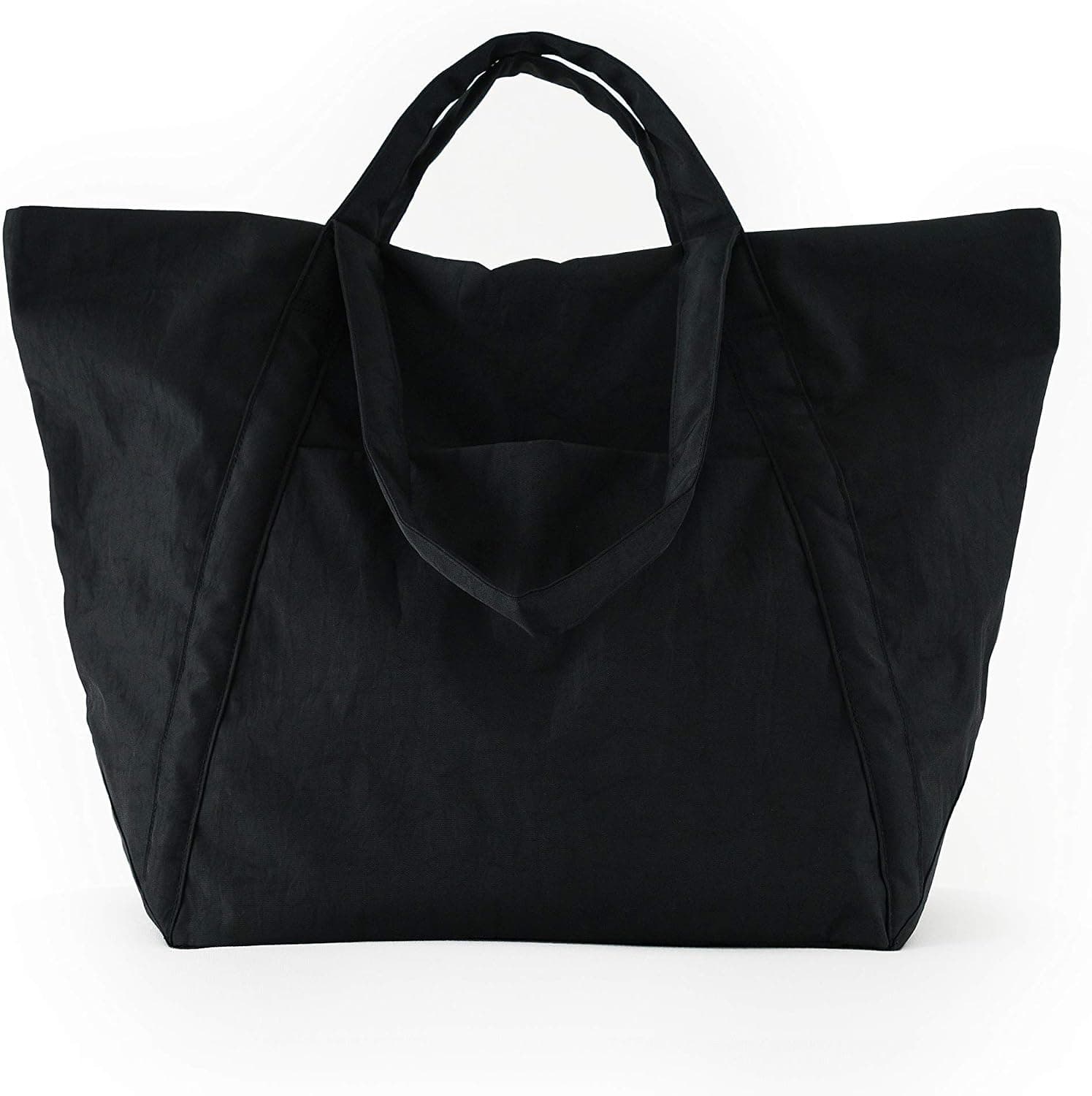 BAGGU Travel Cloud Bag, Lightweight Nylon Packable Tote for Travel or Everyday Use