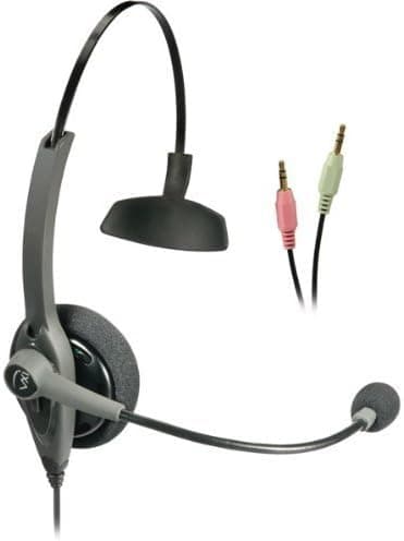 VXi 203014 TalkPro SC1 Mono PC Soundcard Headset with N/C Microphone