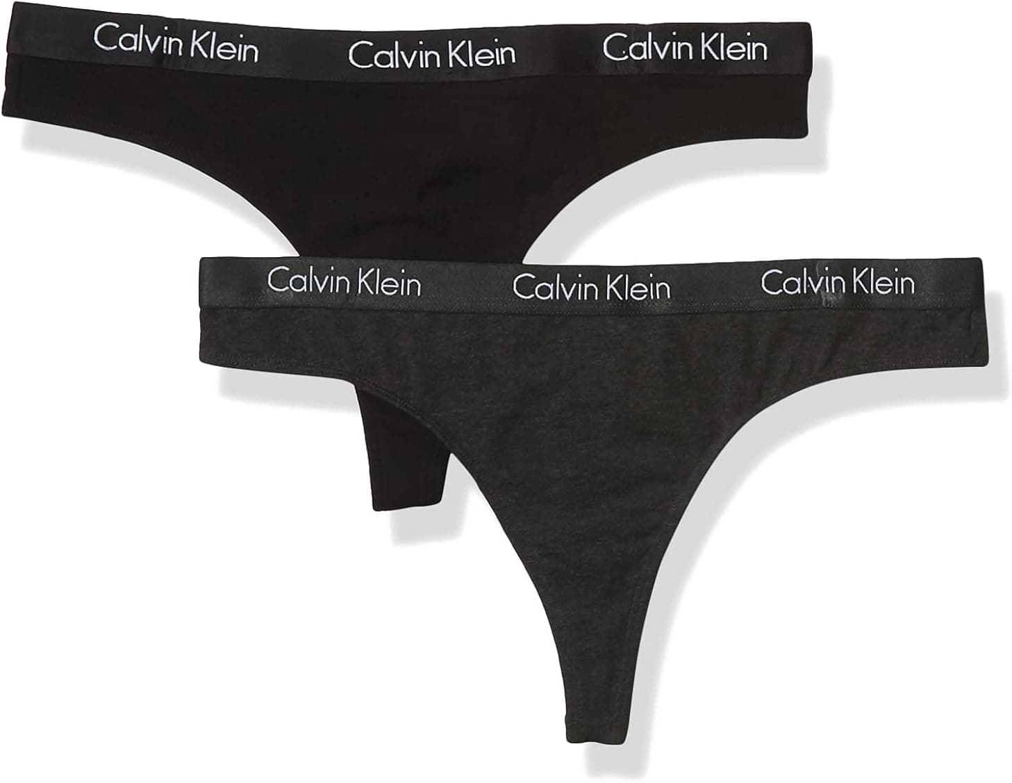 Calvin Klein Women's Motive Cotton Multipack Thong Panty