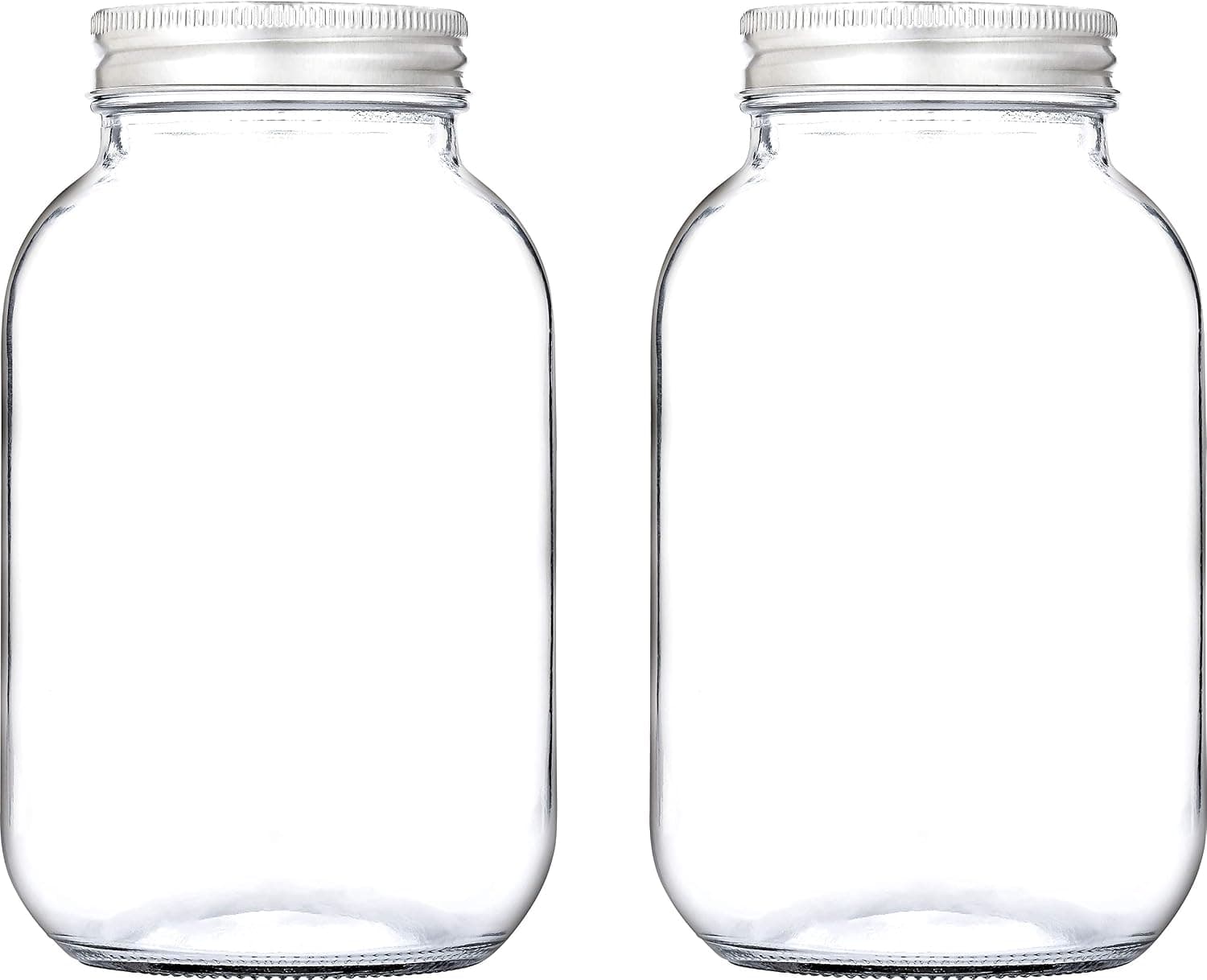 Apexstone 32 Oz Mason Jars With Lids, Mason Jar 32 Oz Regular Mouth Lids, 32 Oz Mason Jars Regular Mouth, Mason Jar 32 oz Set of 2